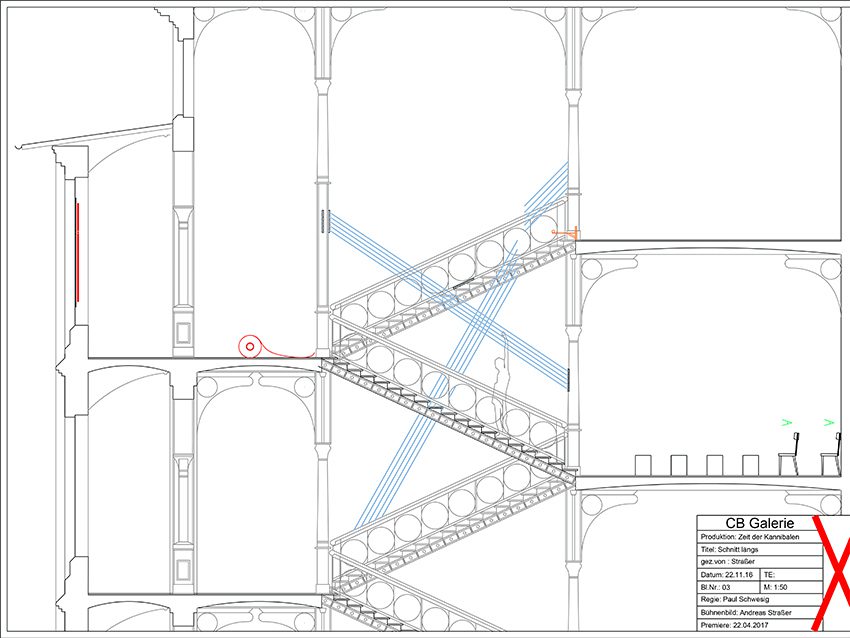 Schnitt längs  1zu 50